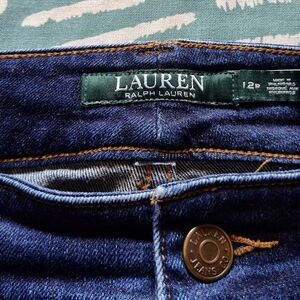 Lauren Ralph Lauren Blue Straight Leg Jeans